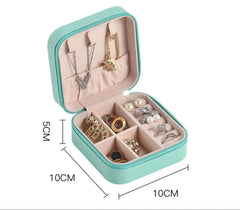 Portable Travel Jewelry Box (Random Color)