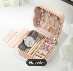 Portable Travel Jewelry Box (Random Color)