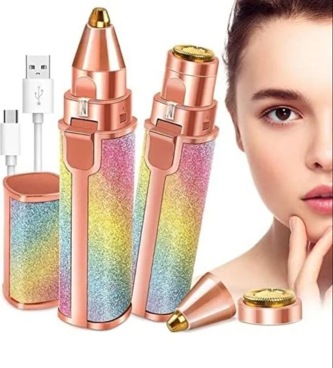 2 in 1 Electric Eyebrow Trimmer and Shaver