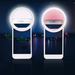 Rechargeable Mini ring light for Selfie LED Ring Light 360 Led Light