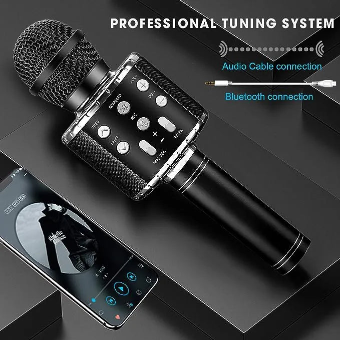 Bluetooth Microphone Karaoke Wireless Microphone Professional Speaker Handheld Microfone