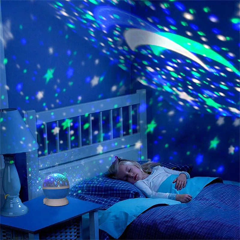 Star Master Dream Rotating Color Changing Projection Lamp Star Light Projector