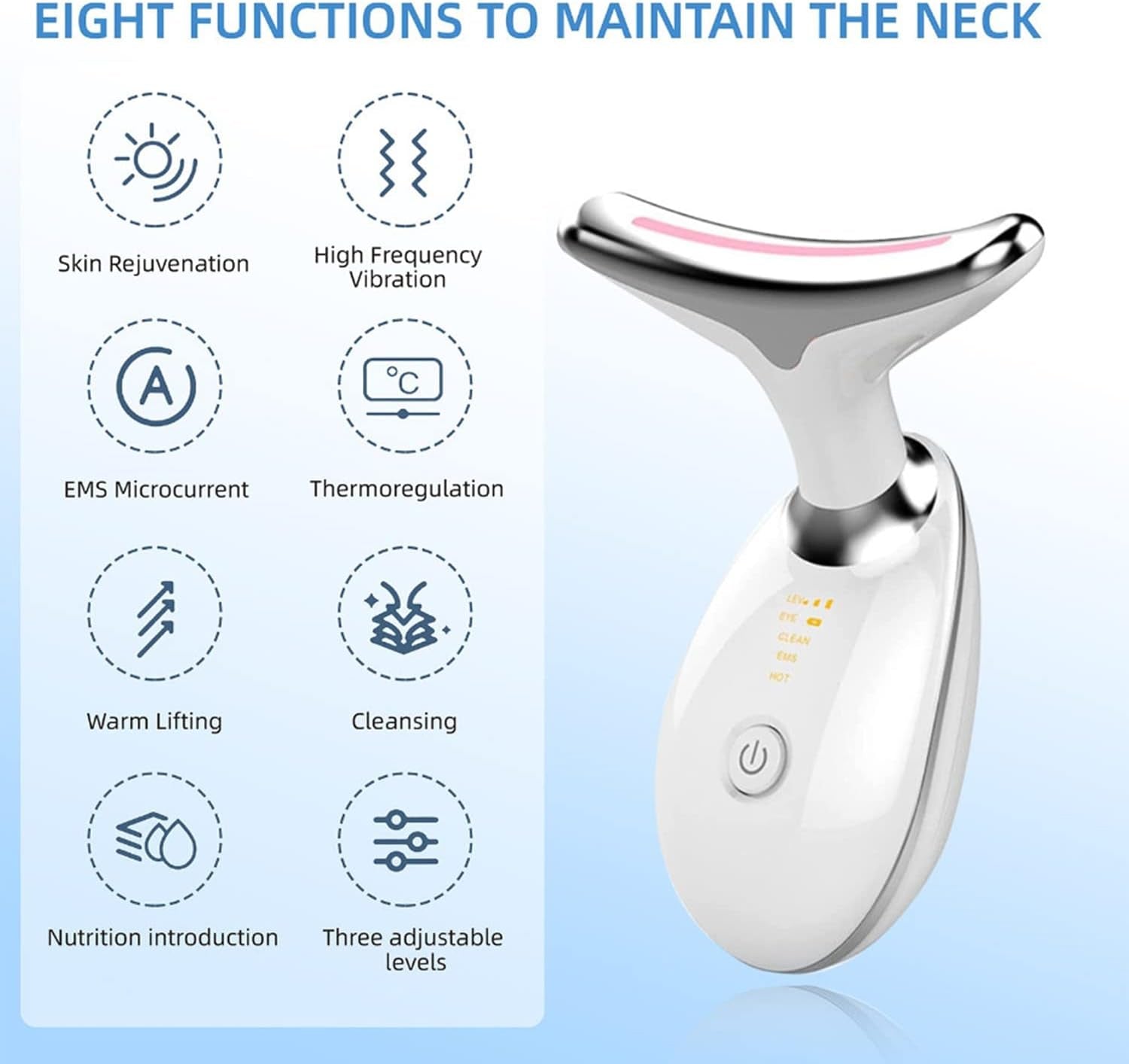 Massager for Face Lifting Facial Massagers EMS Neck Eye Massage