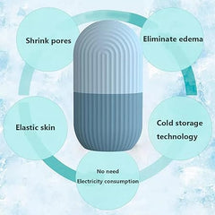 Reusable Facial Ice Roller for Face | Enhance Skin Glow Shrink & Tighten Pores