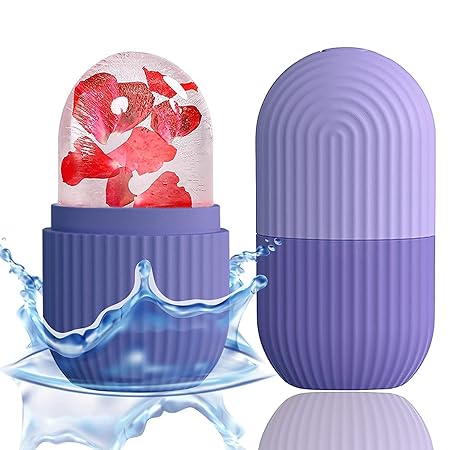 Reusable Facial Ice Roller for Face | Enhance Skin Glow Shrink & Tighten Pores