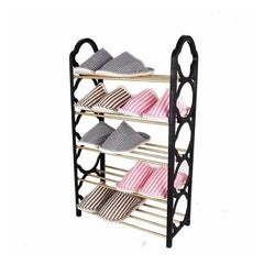 Non-Breakable Floor Standing Shoes Rack - 4 layer
