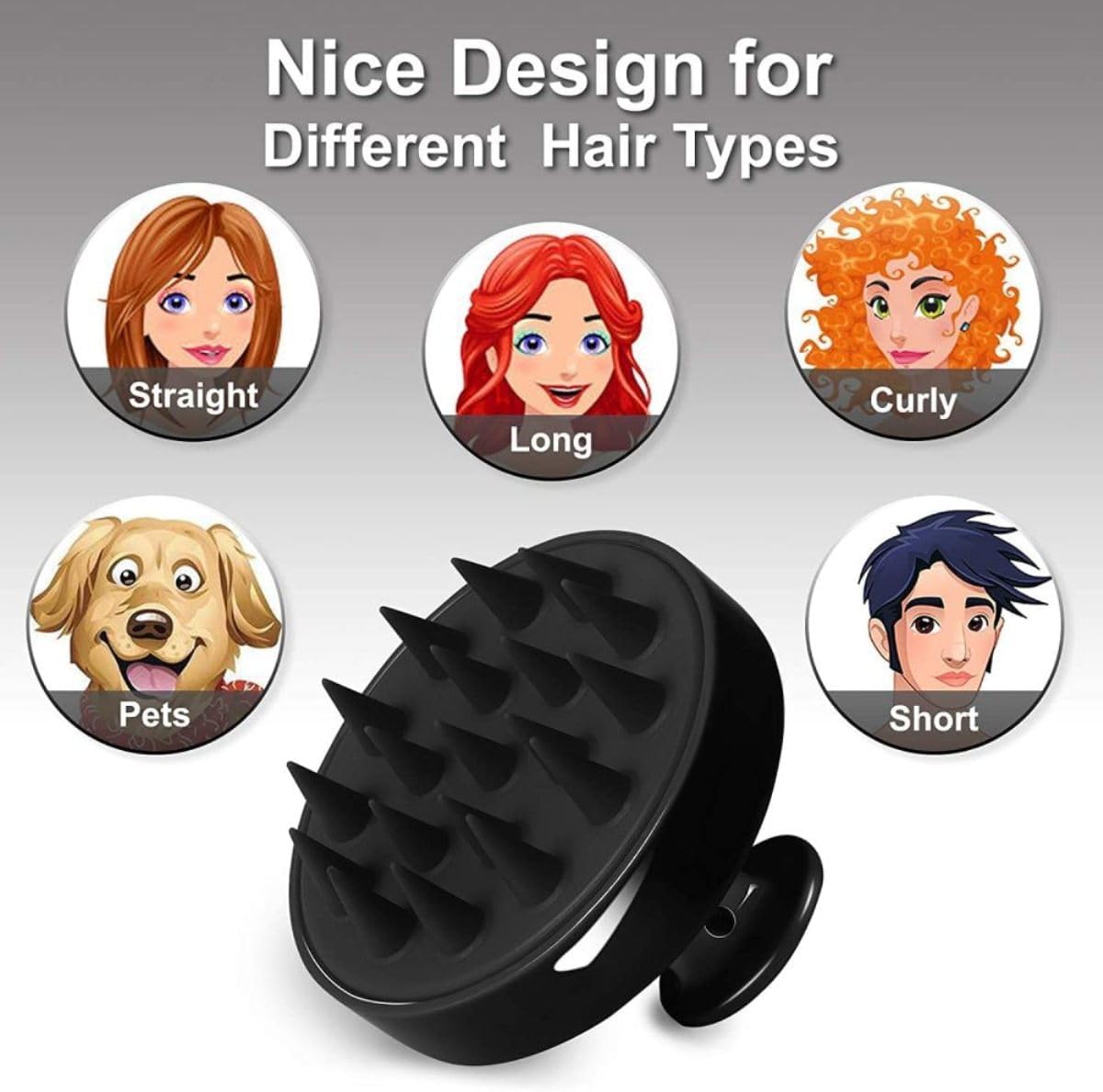 Scalp Shampoo Massager Brush